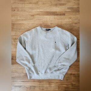 Ralph Lauren Light Grey Crewneck Sweater